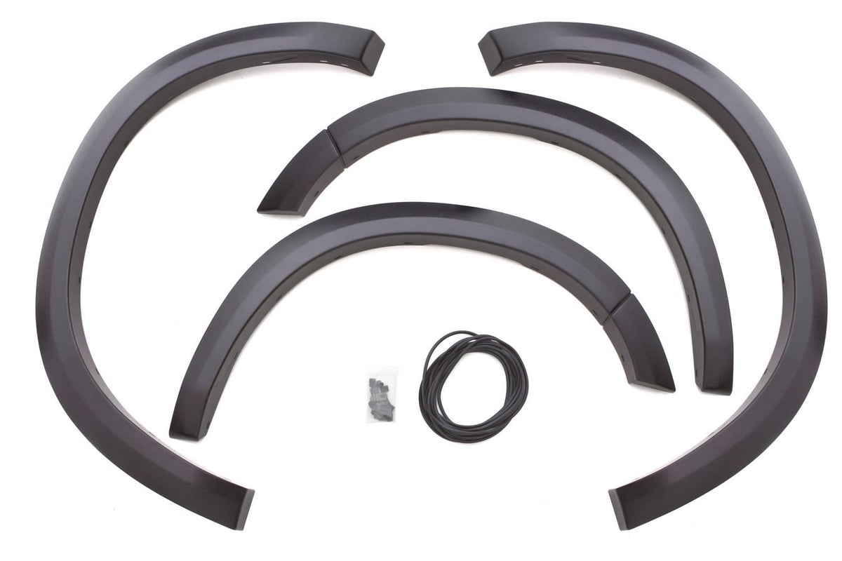 Lund Sport Style Fender Flare Set - Front and Rear, Smooth, 4-Piece Set (2002-2009 Dodge Ram 1500, Dodge Ram 2500, Dodge Ram 3500) - SX203S