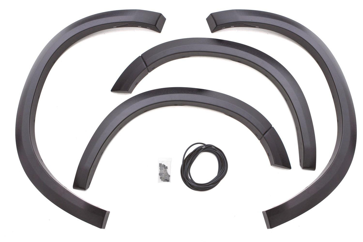 Lund Sport Style Fender Flare Set - Front and Rear, Textured, 4-Piece Set (2009-2023 Dodge Ram 1500, Ram 1500, Ram 1500 Classic) - SX204T