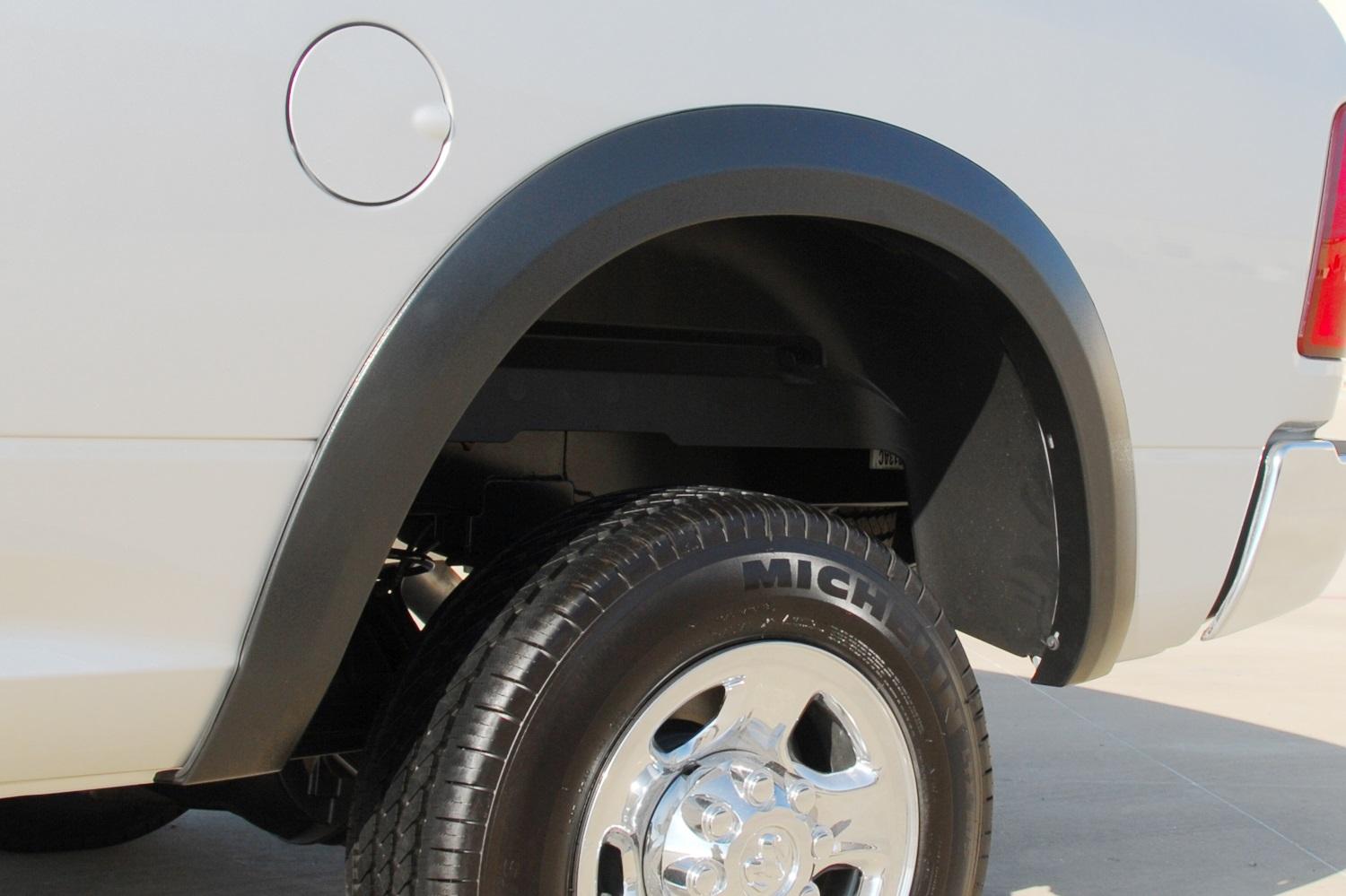 Lund Sport Style Fender Flare Set - Rear, Textured, 2-Piece Set (2010-2024 Ram 2500, Ram 3500, 2500, 3500) - SX205TB