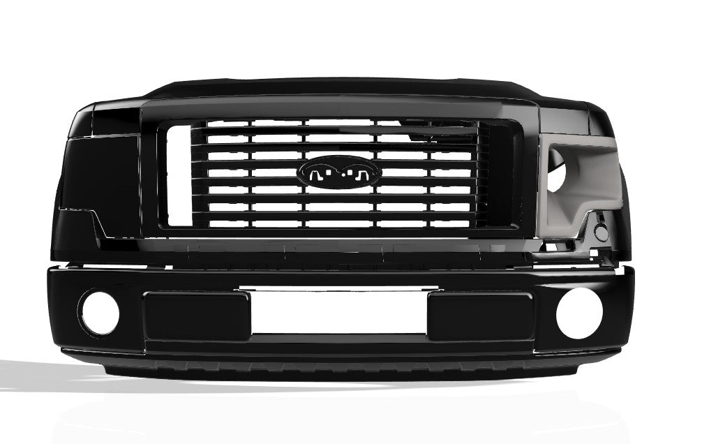 Lenz Composites ABS Headlight Intake Duct - F-150 detail