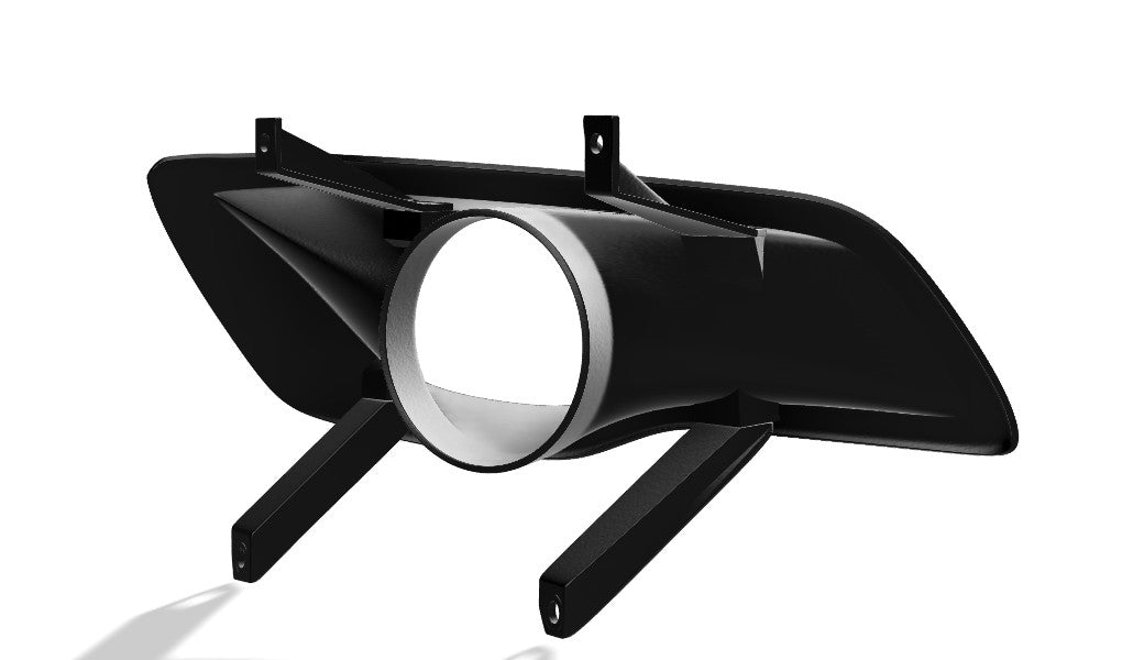 Lenz Composites ABS Headlight Intake Duct - Chrysler 300 detail