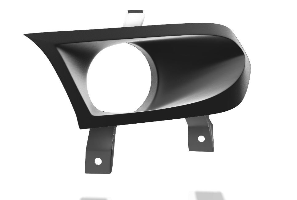 Lenz Composites ABS Headlight Intake Duct - 2014-2020 Dodge Durango