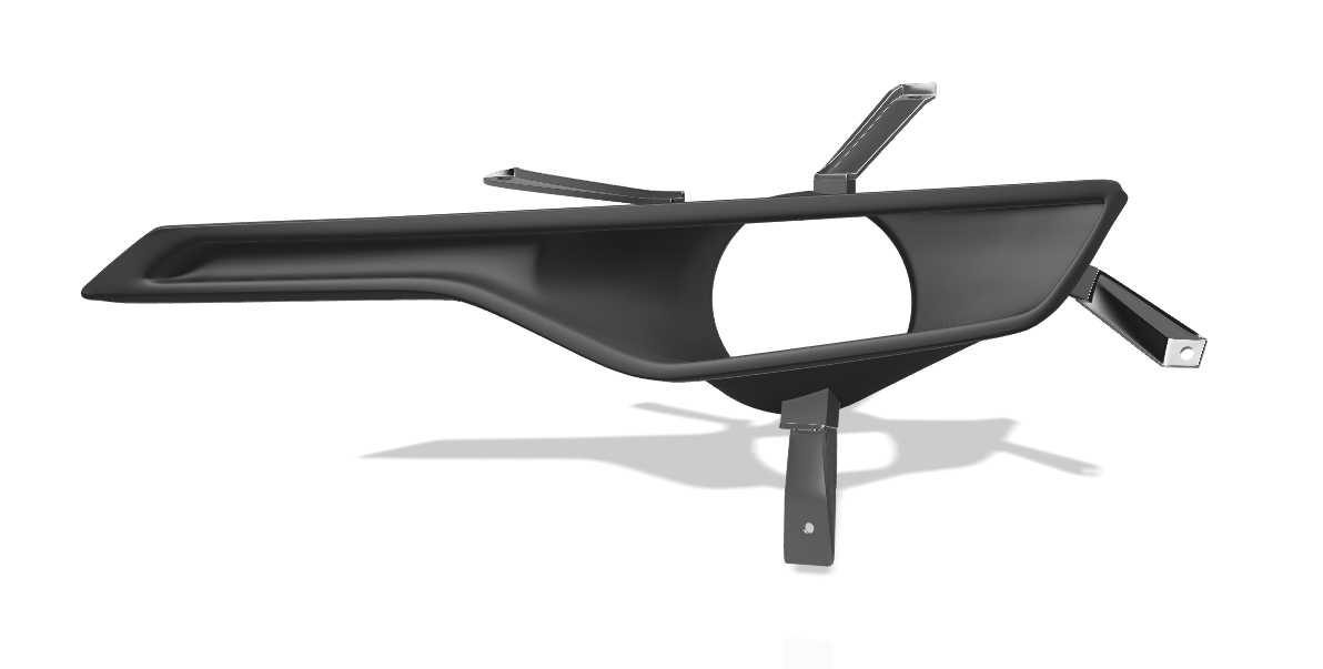 Lenz Composites ABS Headlight Intake Duct - 2019-2024 Camaro SS/RS