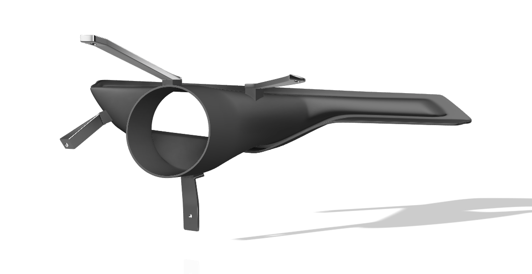 Lenz Composites ABS Headlight Intake Duct (2019-2024 Camaro SS / RS)