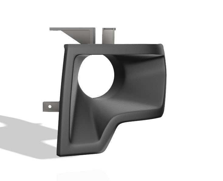 Lenz Composites ABS Headlight Intake Duct - F-150 detail