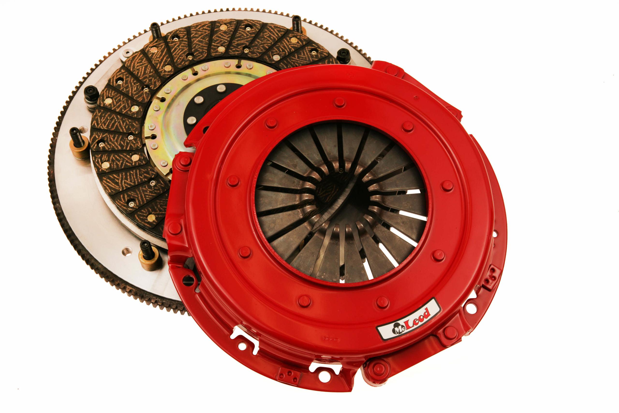 McLeod Racing Original Street Twin: Aluminum: Ford: 1963-95 SBF: 1-1/8x26: 157T: Ceramic Discs - 6330107M