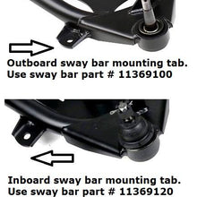 Ridetech Front Sway Bar For 1973-1987 C10. For Use With Stock Arms Or Ridetech Arms. - 11369120