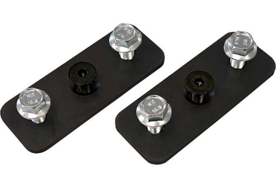 JMS Rear Sway Bar Relocation Bracket Kit (2005-2014 Mustang) - SB0514MRLC