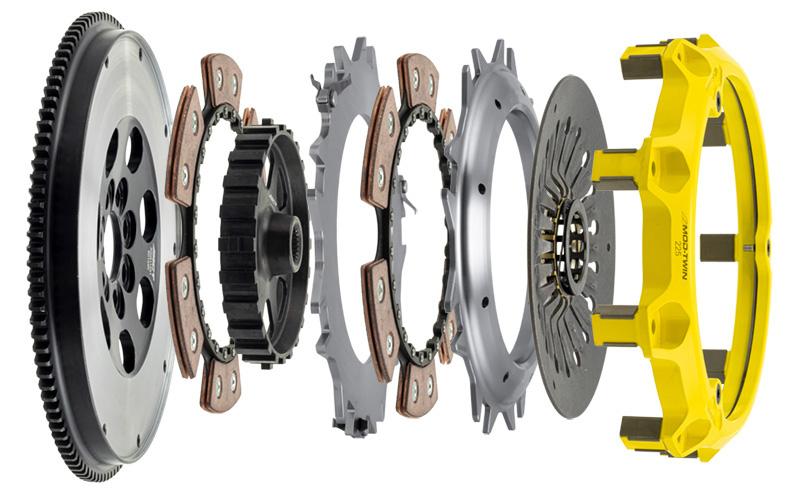ACT Clutches ACT Mod-Twin 225 HD Rigid Race (2008-2015 Lancer) - T1R-M07