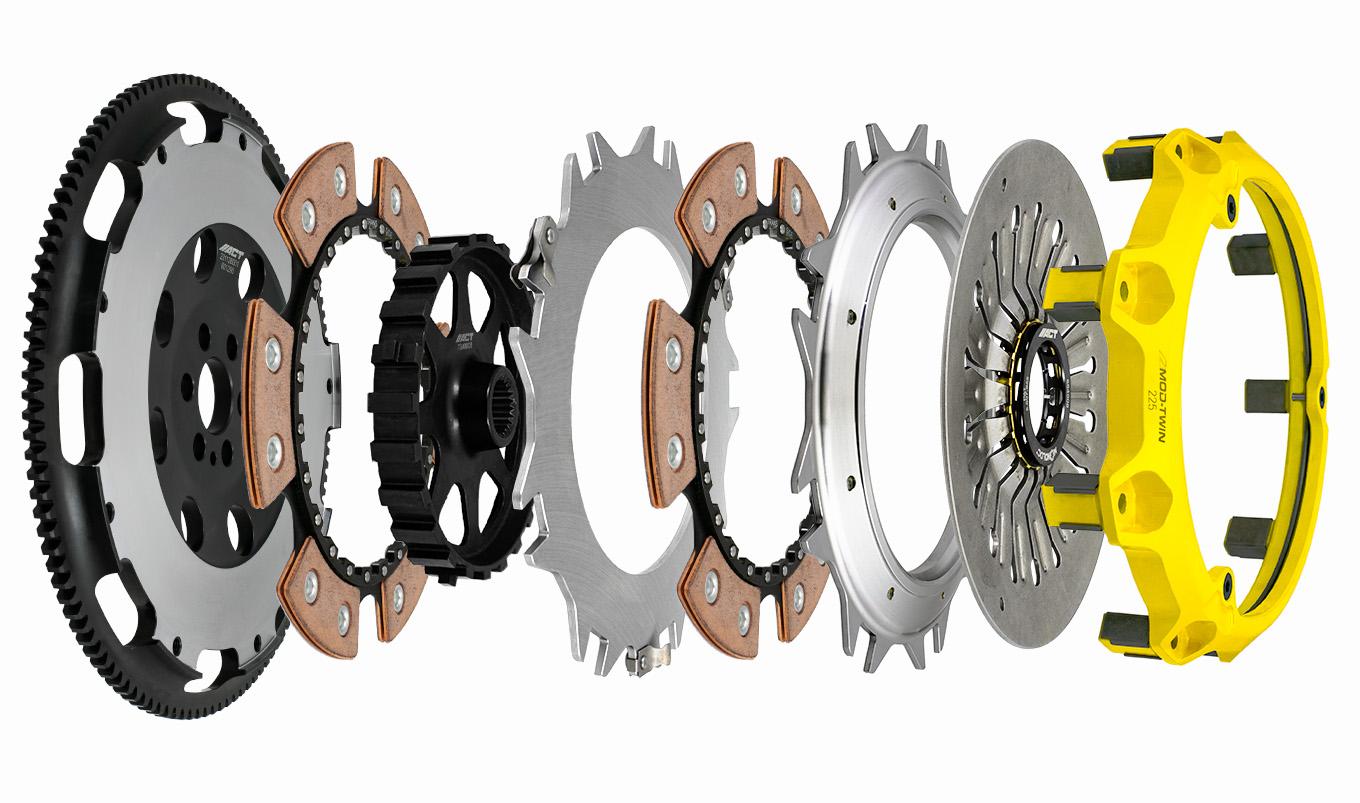 ACT Clutches Mod-Twin 225 Heavy Duty Rigid Race Clutch Kit - T1R-N03