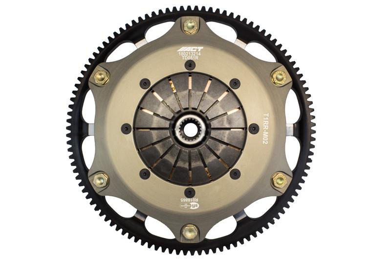ACT Clutches Twin Disc Sint Iron Race Kit (1992-1998 Eagle Talon,1992-1999 Mitsubishi Eclipse,1992-1994 Plymouth Laser) - T1RR-M02