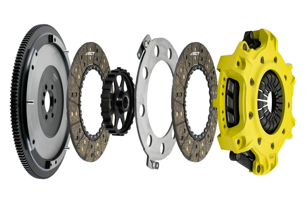 ACT Clutches Act Mod-Twin 10.5 Heavy Duty Rigid Street Clutch Kit (1997-2015 Chevrolet Camaro, Chevrolet Corvette, Pontiac Firebird, Pontiac GTO) - T1S-G14