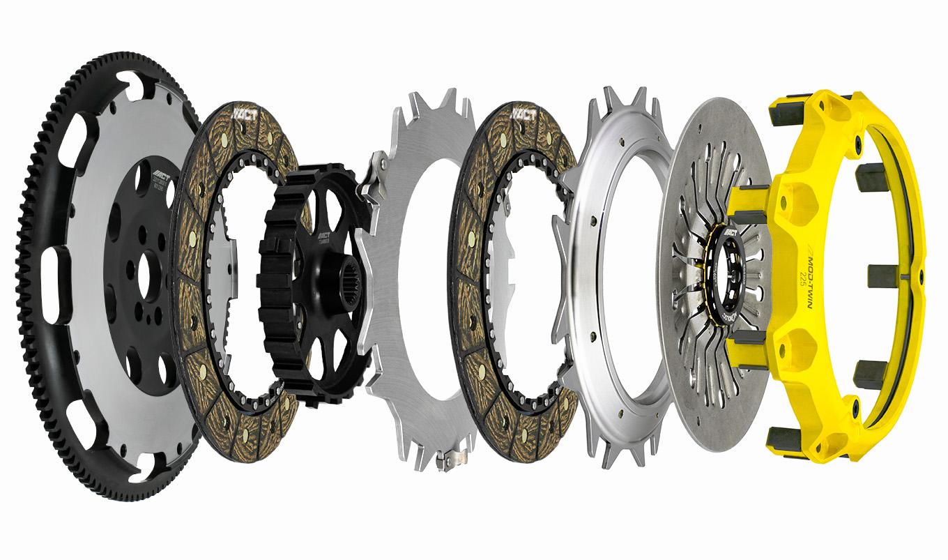 ACT Clutches Mod-Twin 225 Heavy Duty Rigid Street Clutch Kit - T1S-N03