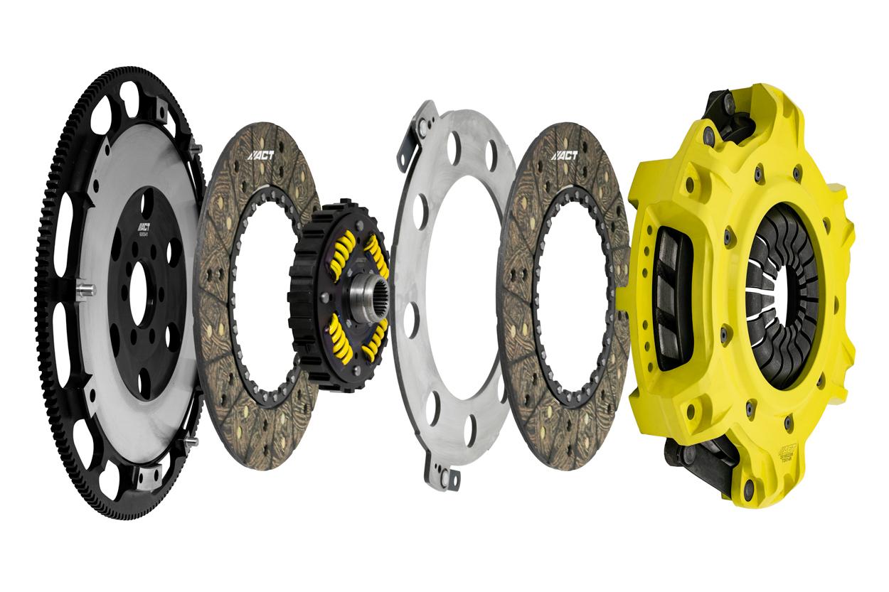 ACT Clutches Act Mod-Twin 10.5 Heavy Duty Sprung Street Clutch Kit (1997-2015 Chevrolet Camaro, Chevrolet Corvette, Pontiac Firebird, Pontiac GTO) - T1SS-G13