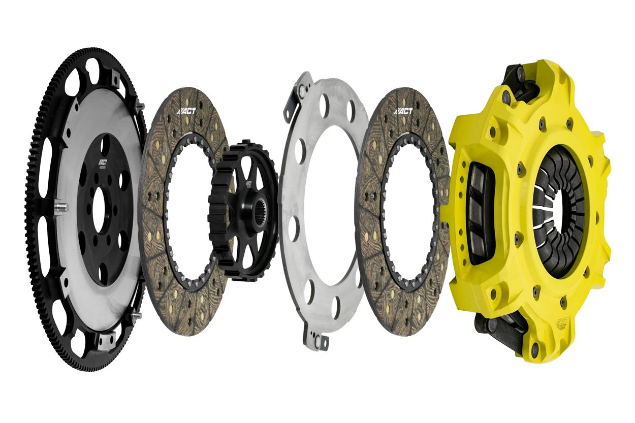 ACT Clutches Act Mod-Twin 10.5 Extreme Rigid Street Clutch Kit (1997-2015 Chevrolet Camaro, Chevrolet Corvette, Pontiac Firebird, Pontiac GTO) - T2S-G13