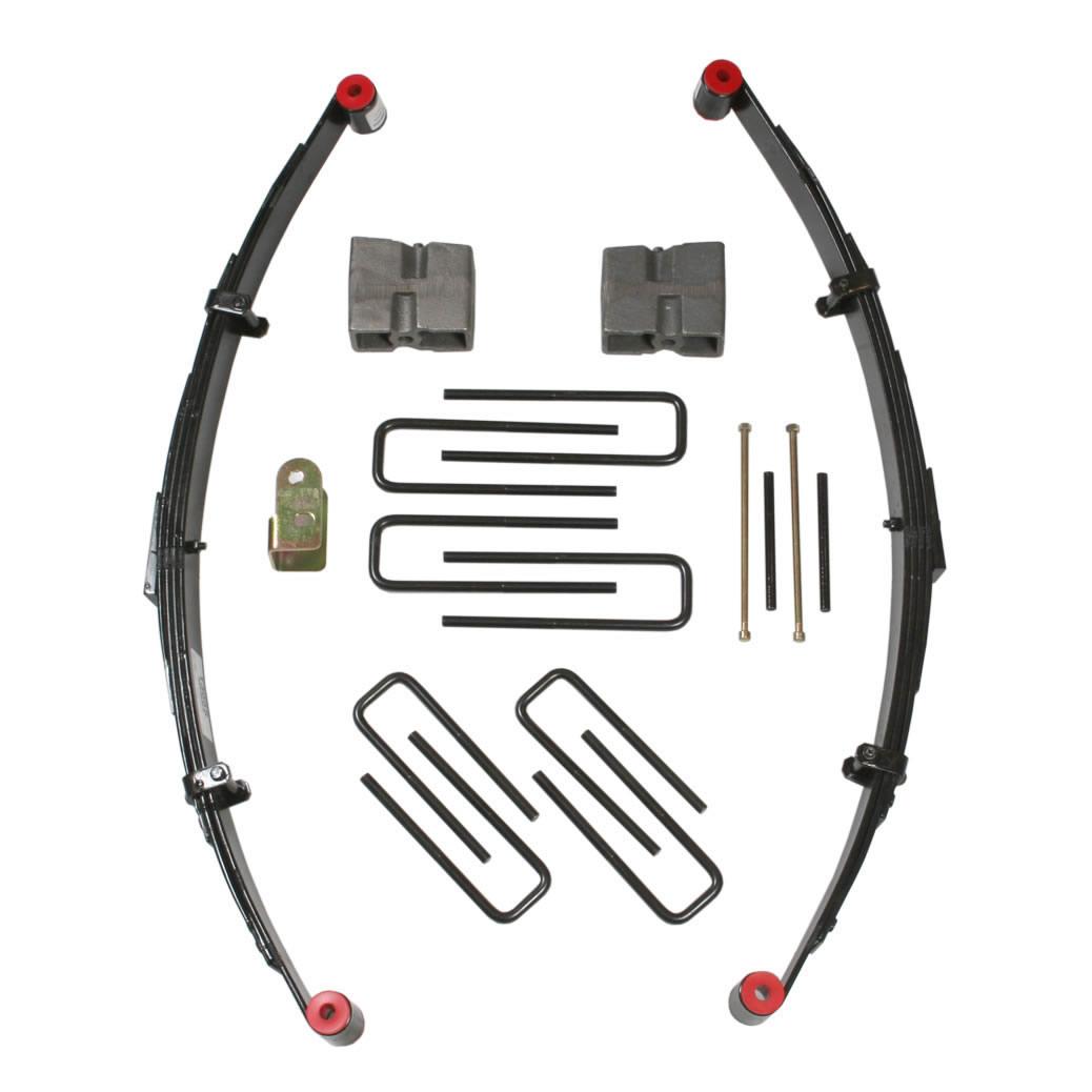 Skyjacker 4Runner/Pickup Lift Kit 5 Inch Lift 80-85 Pickup 84-85 4Runner Includes Front Leaf Springs Front/Rear U Bolt Kits Front Spring Bushing Kit Rear Block Track Bar Bracket - T305PK