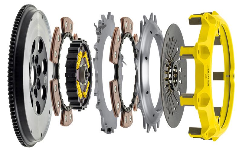 ACT Clutches ACT Mod-Twin 225 XX Sprung Race (2008-2015 Lancer) - T3R-M05