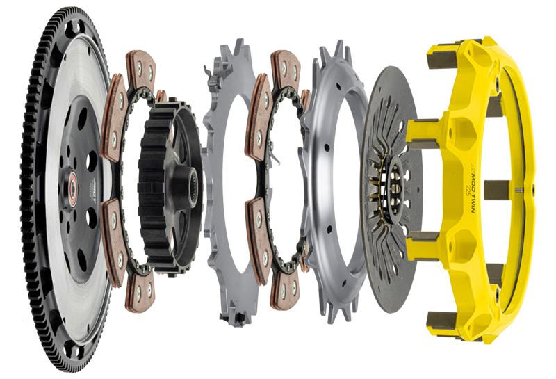 ACT Clutches ACT Mod-Twin 225 XX Rigid Race (2004-2021 Impreza, WRX, WRX STI) - T3R-S07
