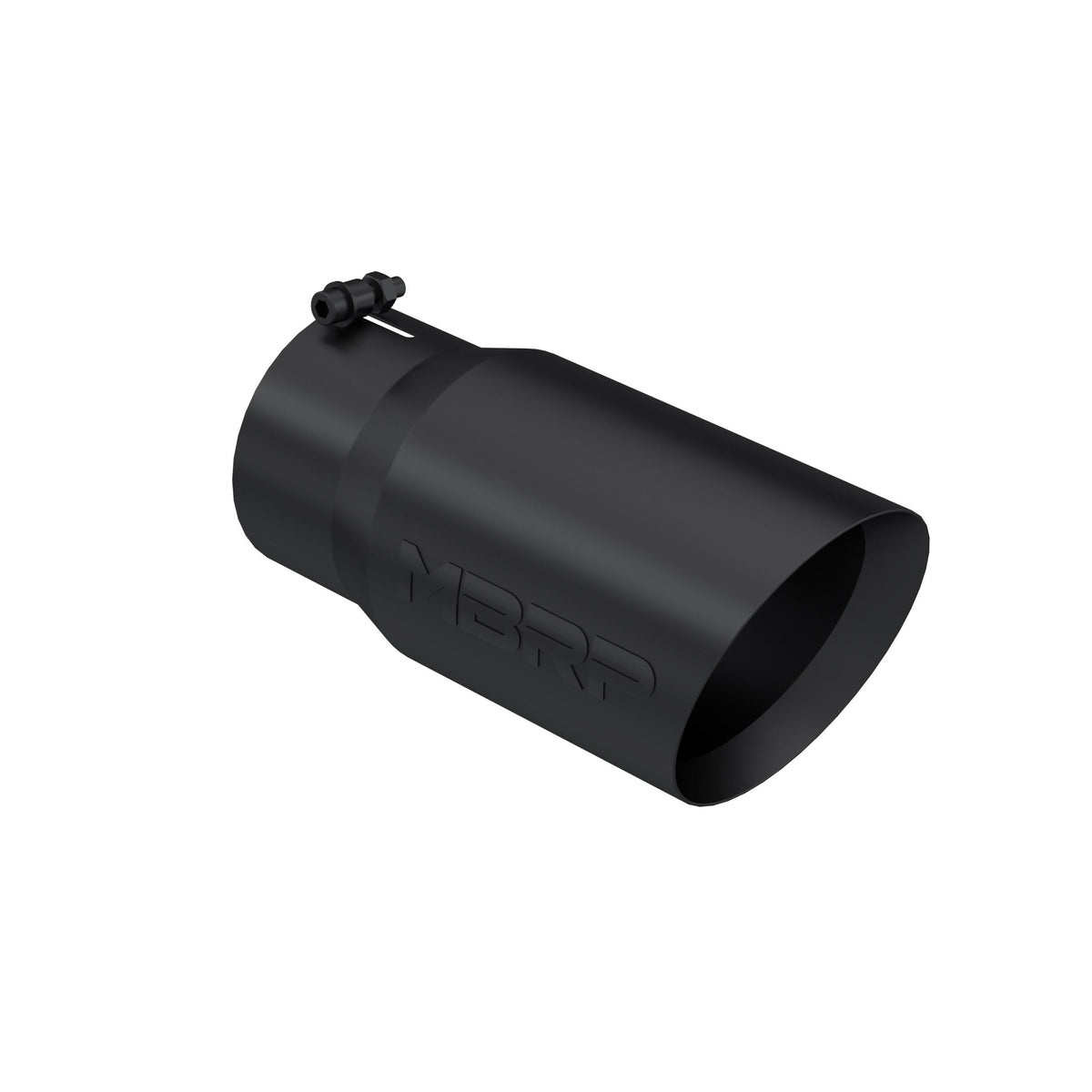 MBRP 6" Od. Dual Wall Angled. 5" Id. 12" Length. Blk. - T5074BLK