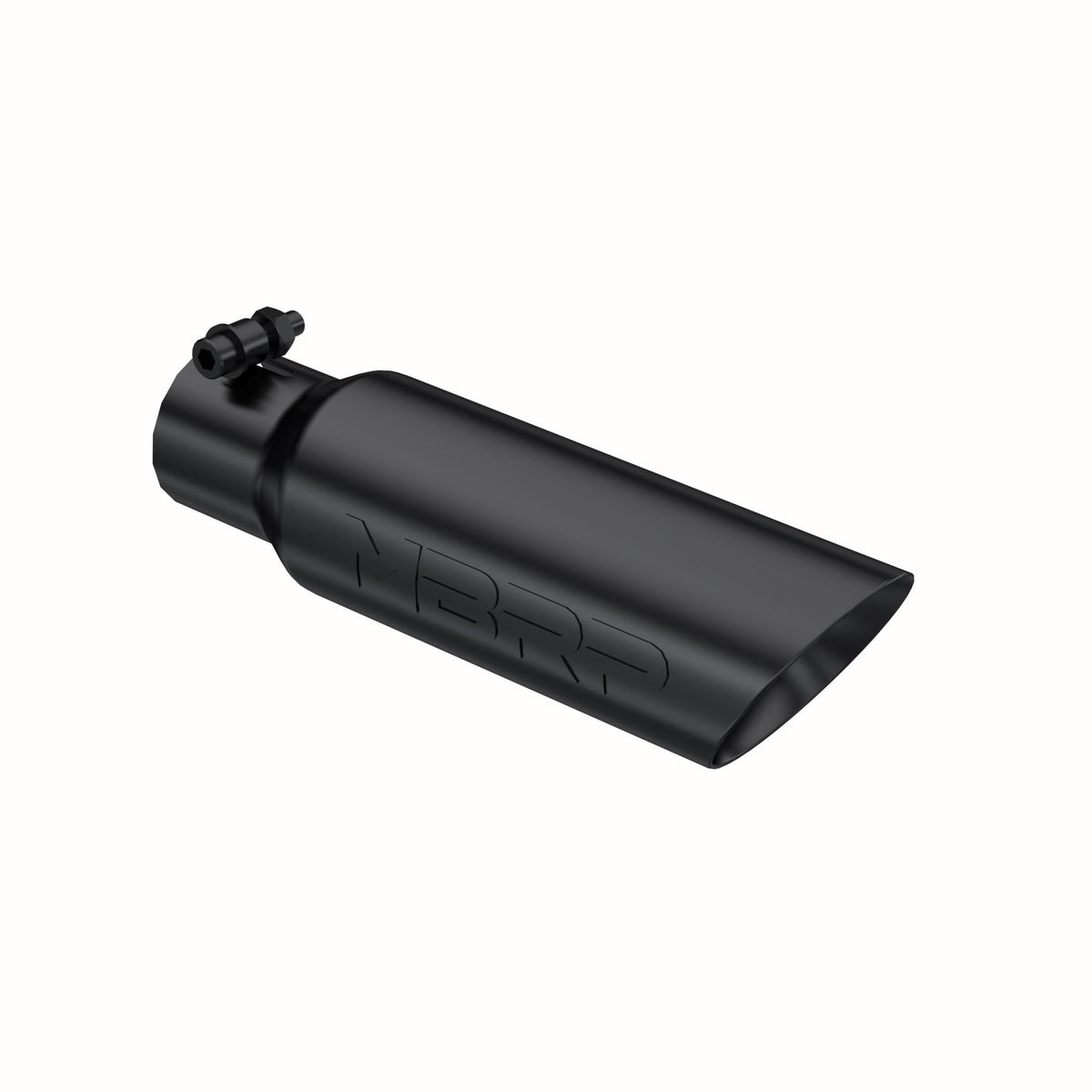 MBRP Tip. 3In. O.D. Dual Wall Angled 2In. Inlet 12In. Length. Blk - T5106BLK