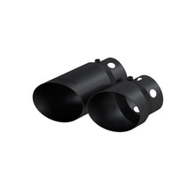 MBRP 4in. inlet 5in. Tip Cover Set-6 in. and 9 in. in length, BLK (2008-2023 F-250 Super Duty, F-350 Super Duty, F-450 Super Duty) - T5111BLK