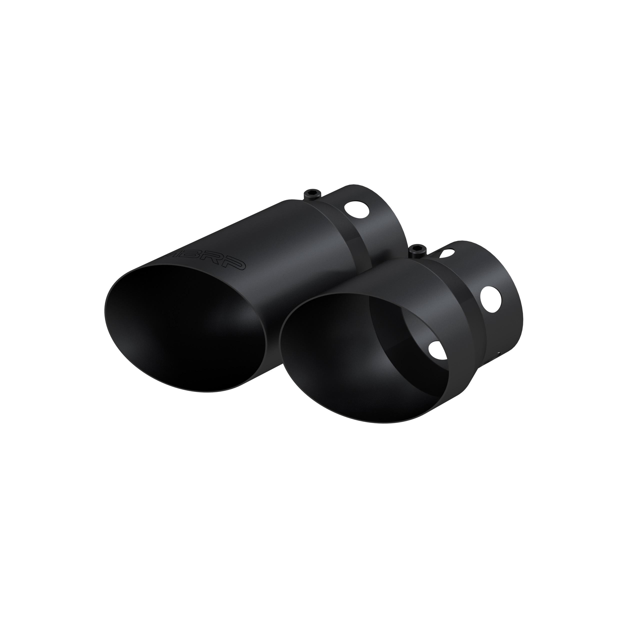 MBRP 4in. inlet 5in. Tip Cover Set-6 in. and 9 in. in length, BLK (2008-2023 F-250 Super Duty, F-350 Super Duty, F-450 Super Duty) - T5111BLK