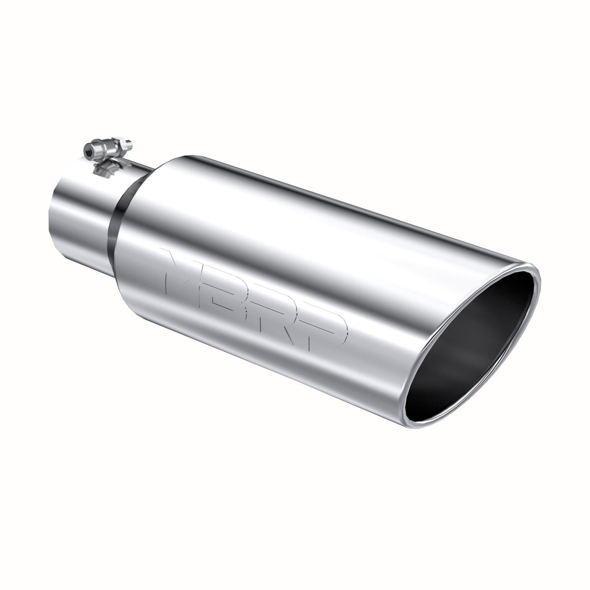 MBRP Tip. 6In. O.D.. Rolled End. 4In. Inlet 18In. In Length. T304. - T5130