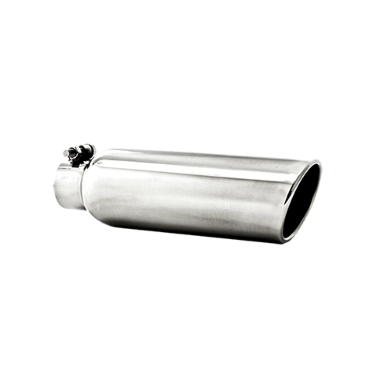 MBRP 3.5In. Od. 2.25In. Inlet. 12In. In Length. Angled Cut Rolled End. T304. - T5147