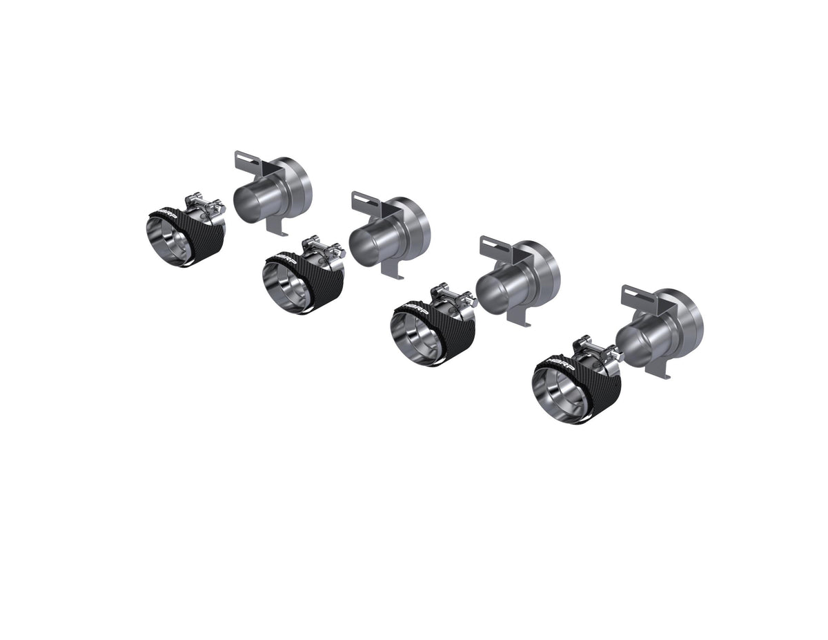 MBRP Tips. 4In. O.D Out. 2.5In. Id. Dual Wall. Cf T304 (2018-2021 Stinger GT, Stinger GT Limited, Stinger GT1, Stinger GT2, Stinger GTS) - T5195CF