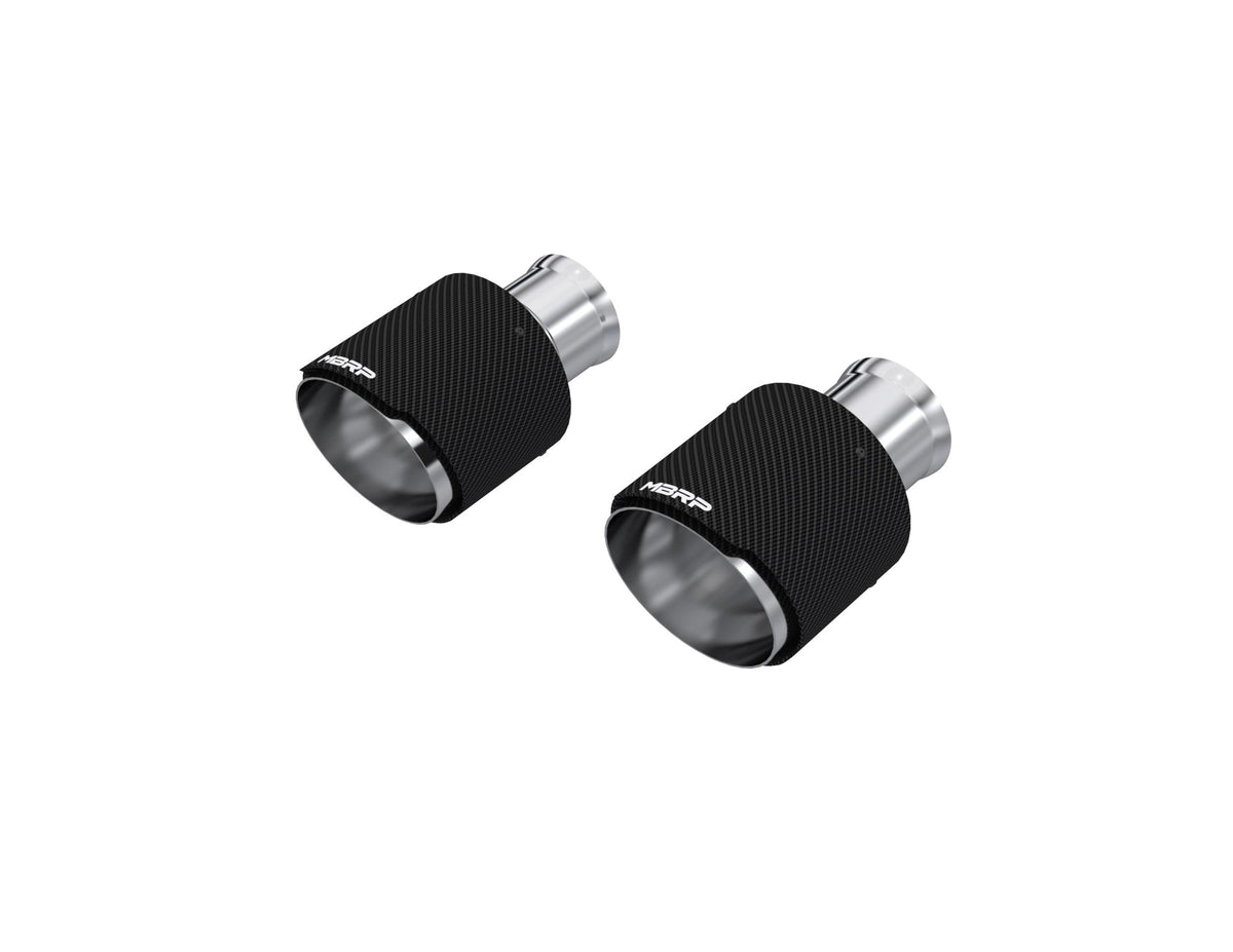 MBRP 5In. Od. Sec 70 Inlet. 7.8In. In Length, Cf. (2015-2024 Dodge Charger, Dodge Durango) - T5197CF