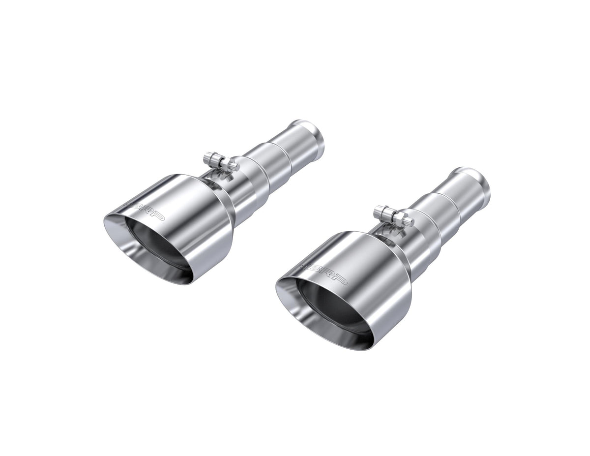 MBRP Mbrp Tip Set 5In Od Dual Wall Angle Cut T304. (2019-2024 Ram 1500) - T5199