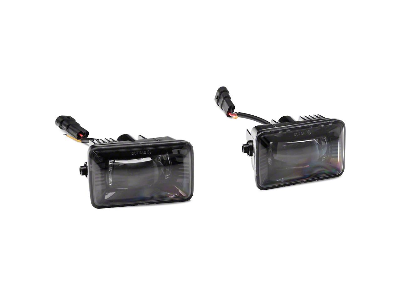 Raxiom Axial Series Dual Function Led Fog Lights; White/Amber (2015-2020 Ford F-150) - T541674
