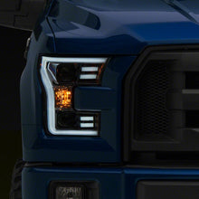 Raxiom Projector Headlights With Led Accent; Chrome Housing; Clear Lens (2015-2017 F-150 XL, F-150 Lariat, F-150 XLT) - T542715