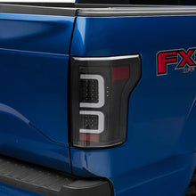 Raxiom G3 Led Tail Lights; Black Housing; Clear Lens (2015-2017 F-150 XL, F-150 Lariat, F-150 XLT) - T542836