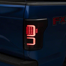 Raxiom G3 Led Tail Lights; Black Housing; Clear Lens (2015-2017 F-150 XL, F-150 Lariat, F-150 XLT) - T542836