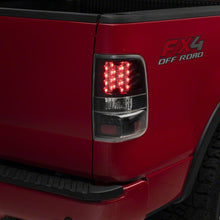 Raxiom Led Tail Lights; Black Housing; Clear Lens (2004-2008 F-150) - T542840