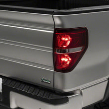 Raxiom Tail Lights; Chrome Housing; Red/Clear Lens (2009-2014 F-150) - T542865