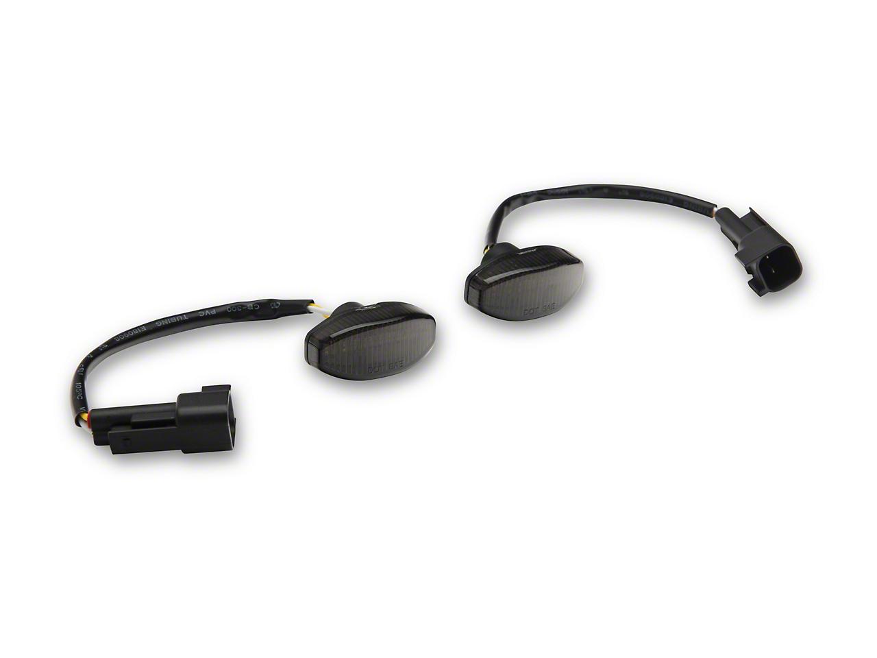 Raxiom Axial Series Led Front Fender Flare Lights; Smoked (2010-2020 F-150 SVT Raptor, F-150 Raptor) - T543143