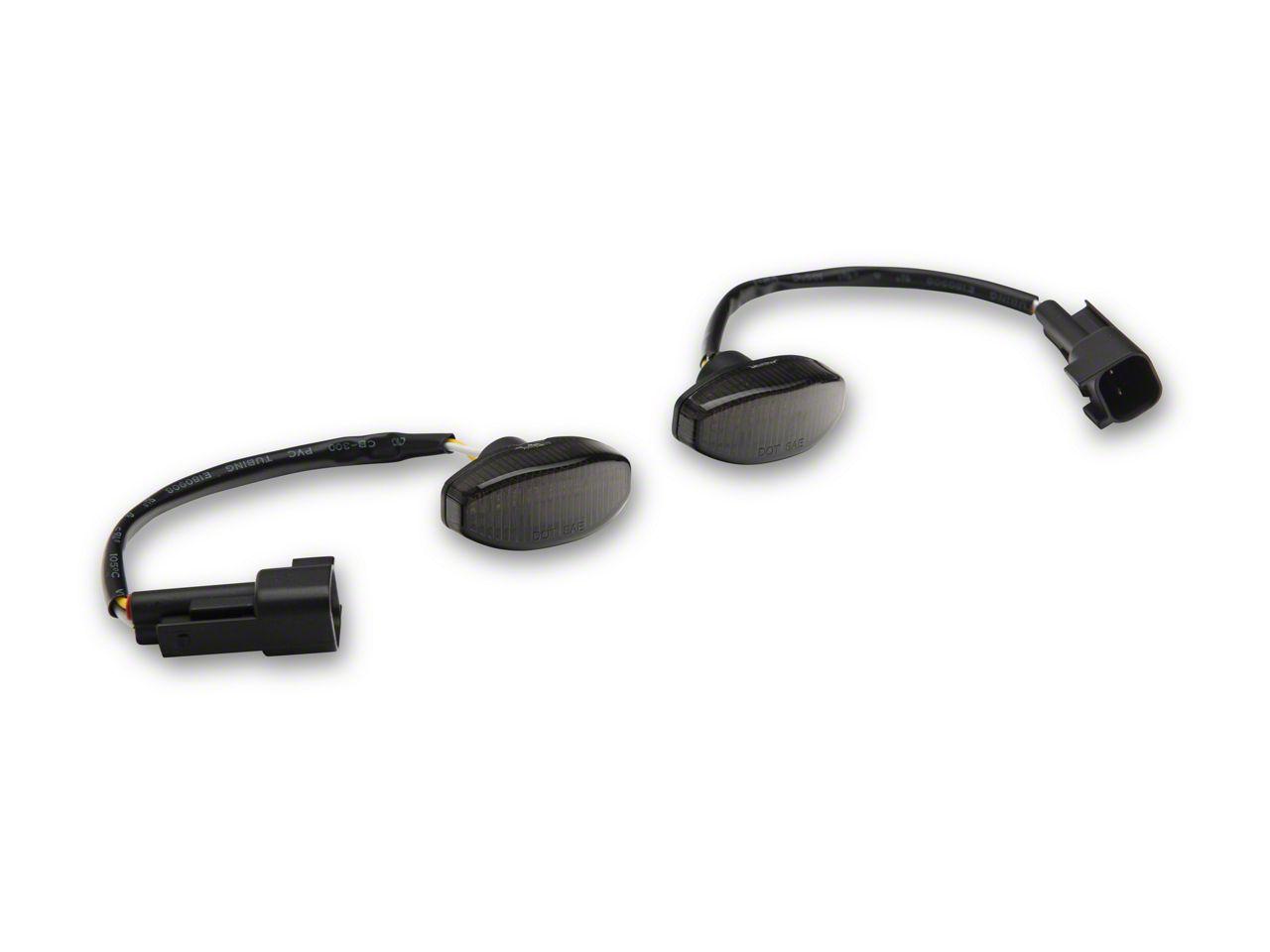 Raxiom Axial Series Led Front Fender Flare Lights; Smoked (2010-2020 F-150 SVT Raptor, F-150 Raptor) - T543143