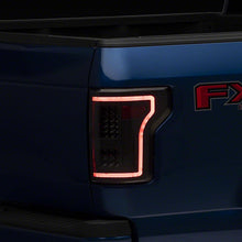 Raxiom Led Tail Lights With Sequential Turn Signals; Black Housing; Clear Lens (2015-2017 F-150 XL, F-150 Lariat, F-150 XLT) - T544625