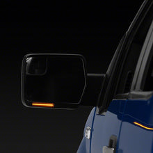Raxiom Axial Series Sequential Side Mirror Led Turn Signals; Smoked (2004-2014 F-150) - T545498