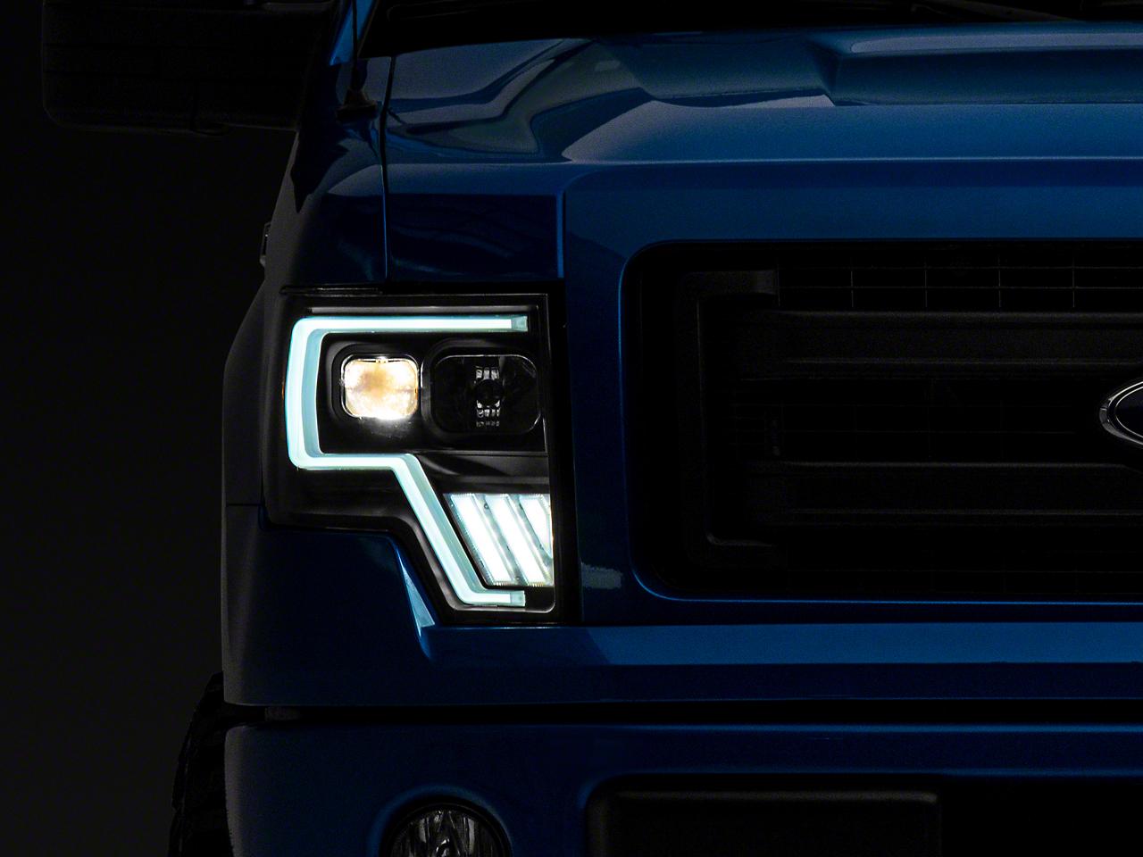 Raxiom Axial Series G4 Light Bar Switchback Projector Headlights (2009-2014 F-150) - T546755