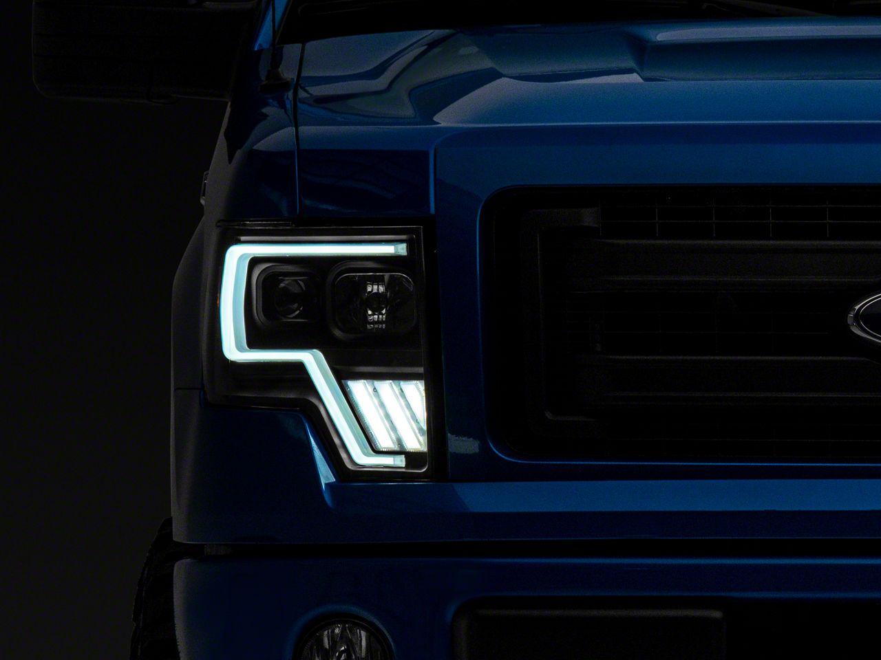 Raxiom Axial Series G4 Light Bar Switchback Projector Headlights (2009-2014 F-150) - T546755