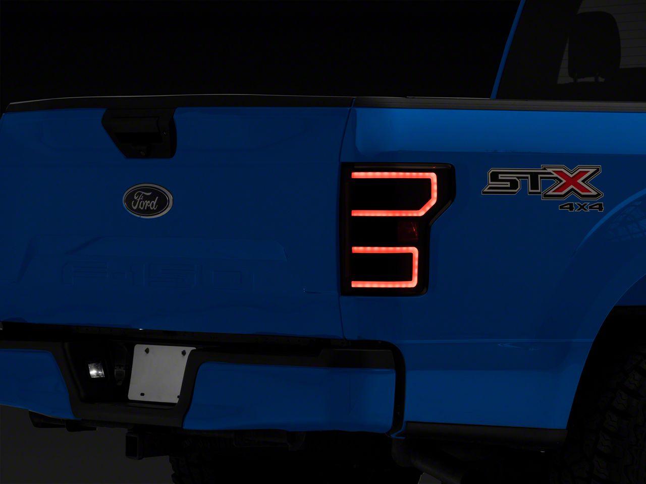 Raxiom Axial Series Led Tail Lights With Sequential Turn Signals (2018-2020 F-150 XL, F-150 XLT, F-150 Lariat) - T548144