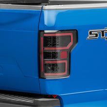 Raxiom Led Tail Lights; Black Housing; Clear Lens (2018-2020 F-150 XL, F-150 XLT, F-150 Lariat) - T548147