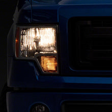 Raxiom Axial Series Oem Style Replacement Headlights; Chrome Housing; Clear Lens (2009-2014 F-150) - T551343