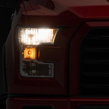 Raxiom Axial Series Oem Style Replacement Headlights; Chrome Housing; Clear Lens (2015-2017 F-150 XL, F-150 Lariat, F-150 XLT) - T551345