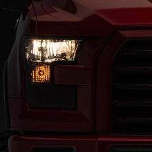 Raxiom Axial Series Oem Style Replacement Headlights; Chrome Housing; Smoked Lens (2015-2017 F-150 XL, F-150 Lariat, F-150 XLT) - T551346
