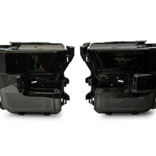 Raxiom Axial Series Oem Style Replacement Headlights; Chrome Housing; Smoked Lens (2015-2017 F-150 XL, F-150 Lariat, F-150 XLT) - T551346