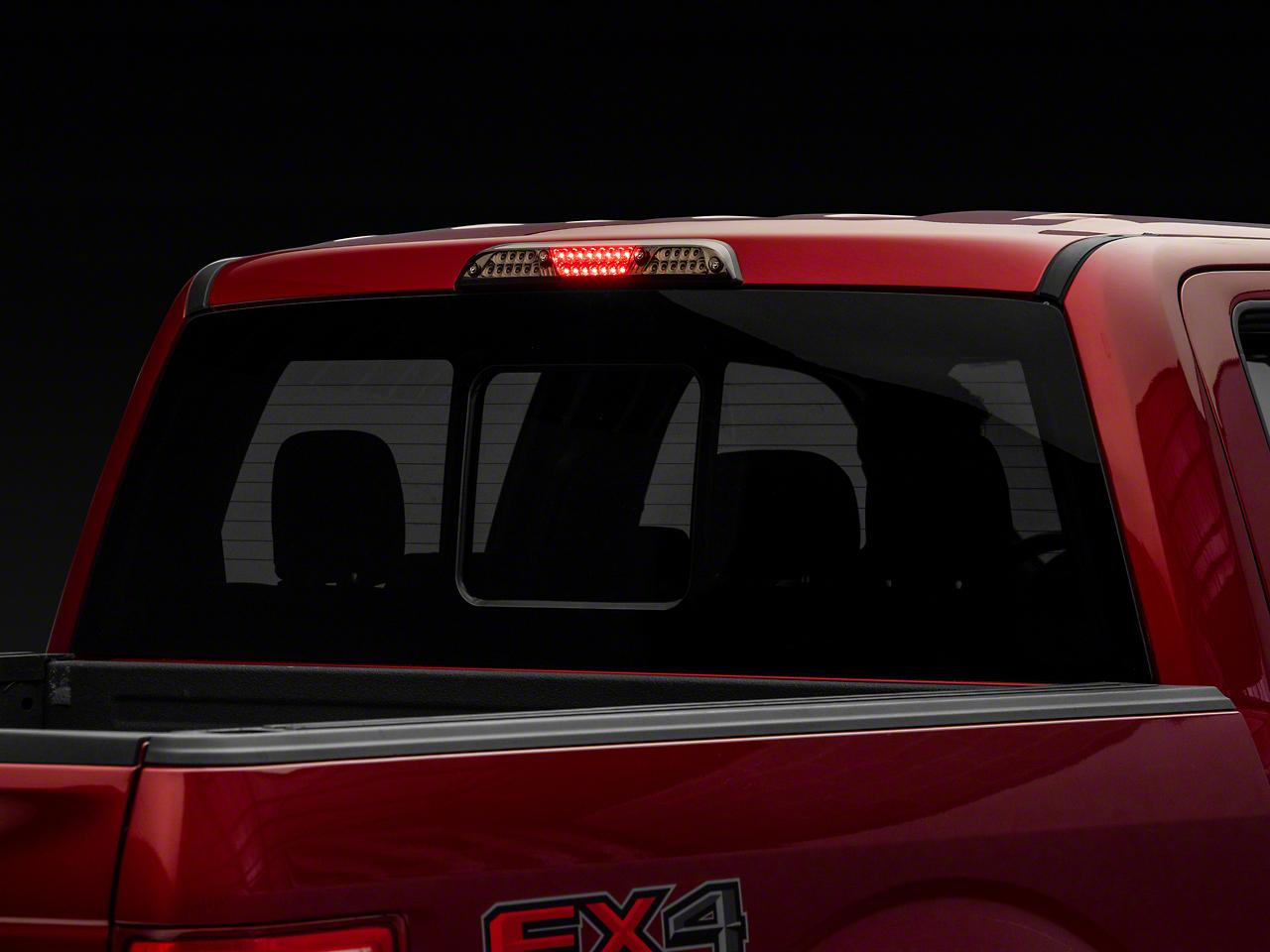 Raxiom Axial Series Led Third Brake Light; Smoked (2015-2018 F-150, F-250 Super Duty, F-350 Super Duty) - T555341